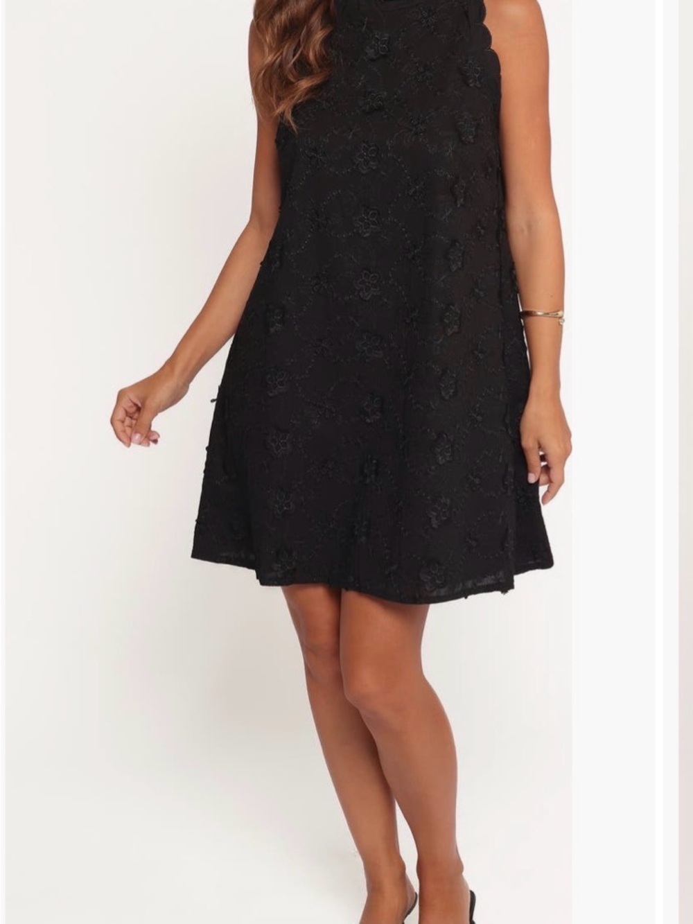 NORDSTROM Lily Black Lace Sleeveless Dress